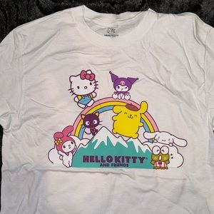 New Hello Kitty and friends graphic tee Tshirt kawaii medium